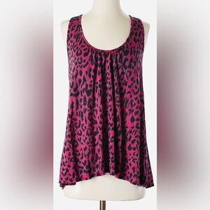Pre-Owned Ella Moss Ruffle Racerback Tank Top